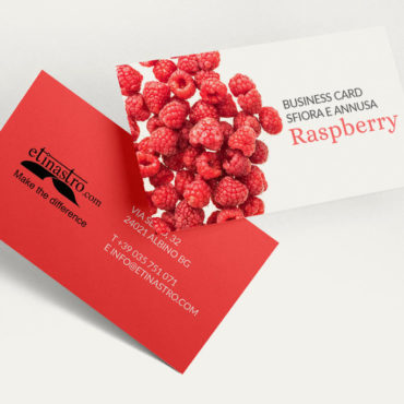 Business Card Profumate Raspberry